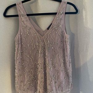 Top Shop Purple Sequence Top! Size 4